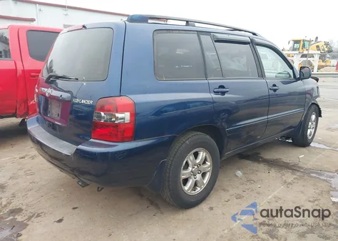 2005 Toyota Highlander V6 z USA, uszkodzony, nr VIN JTEGP21A250052701